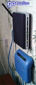 Wi-Fi точка доступа + ADSL- модем