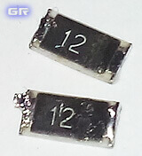 Горелые SMD-резисторы