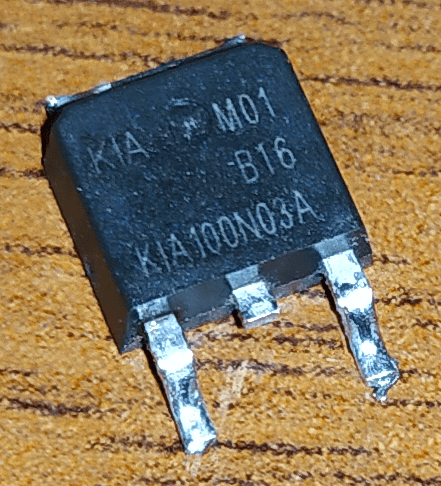 MOSFET-транзистор KIA100N03A. Внешний вид