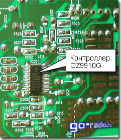 Микросхема контроллера OZ9910G