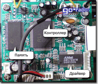 Плата контроллера CD-привода