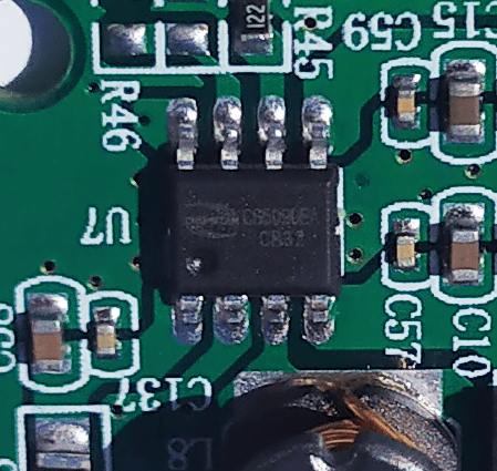 Микросхема CS5090EA. Внешний вид.