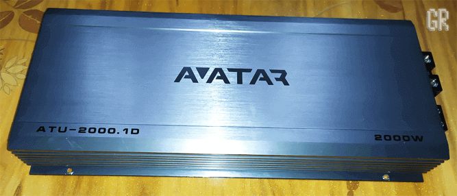 Монофонический усилитель AVATAR ATU-2000.1D. Внешний вид