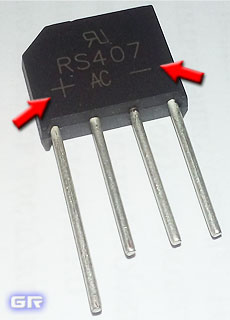 Диодный мост - сборка RS407