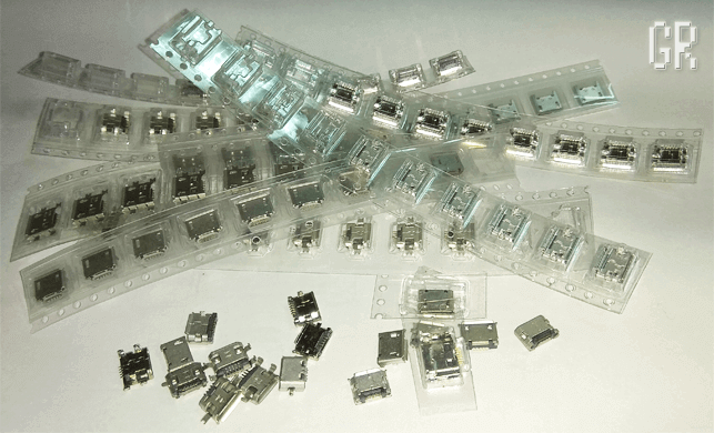 Набор разъёмов microUSB