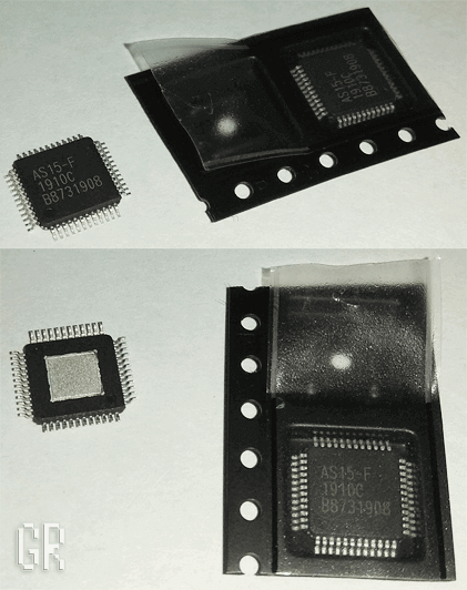 Внешний вид микросхемы AS15-F (EC5575-F)