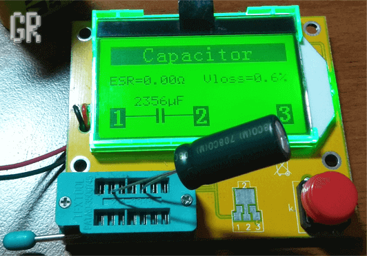 Параметры исправного конденсатора Jamicon 2200*10V (WL)
