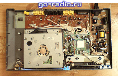 Электронная начинка DVD плеера BBK DV975S