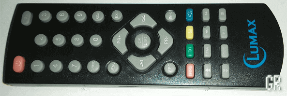 Пульт ДУ от DVB-T2  ресивера