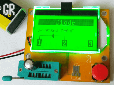 Результат проверки конденсатора Micon KF 680µF 10V