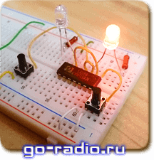 Схема RS-триггера