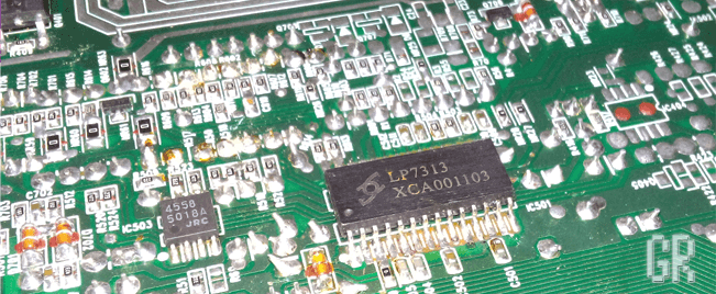 Аудиопроцессор LP7313 (TDA7313)